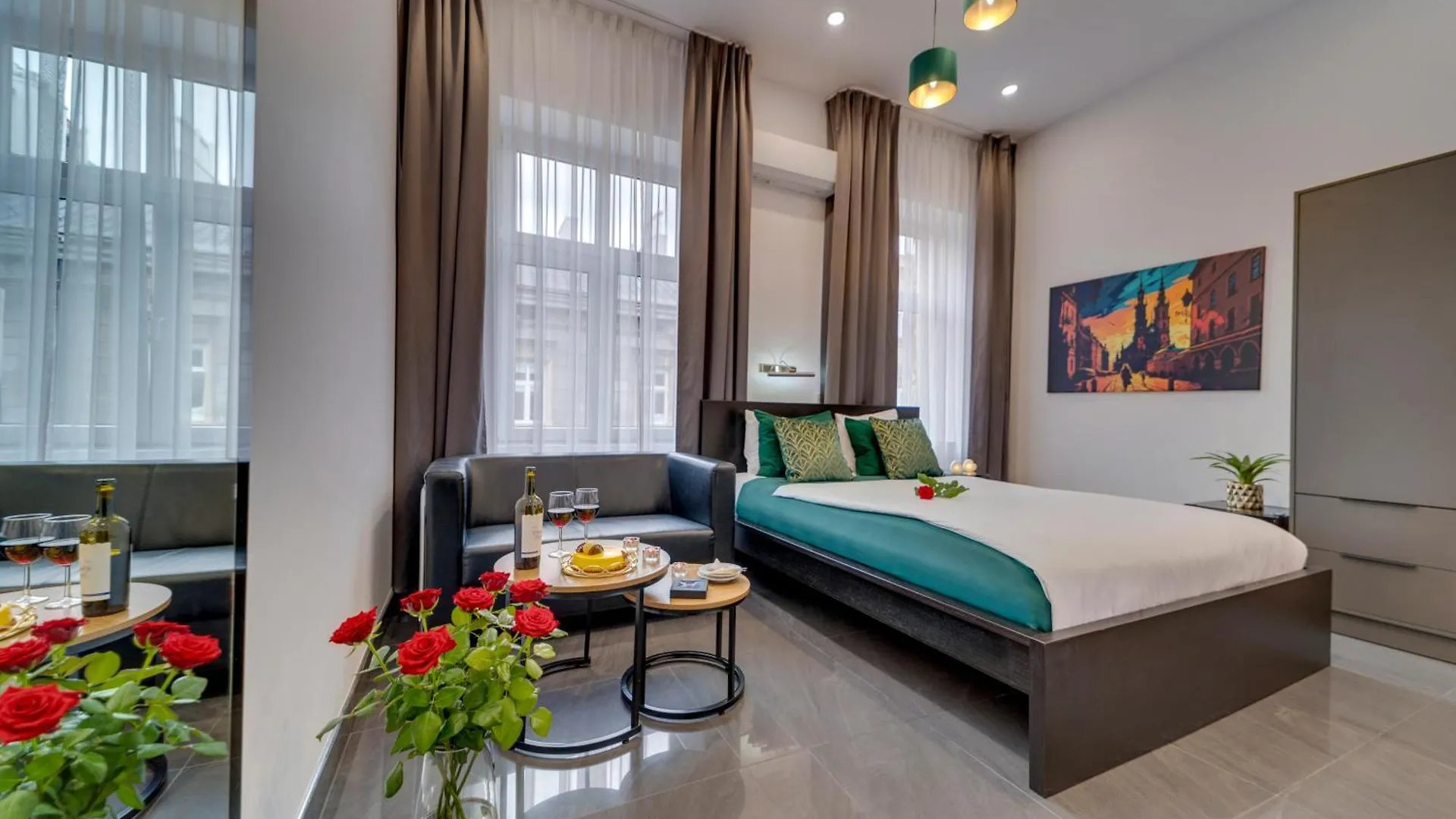 Komorowski Luxury Guest Rooms Cracovia Apartahotel